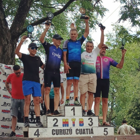 Santaluceños subieron al podio en el Campeonato Correntino MTB 2026